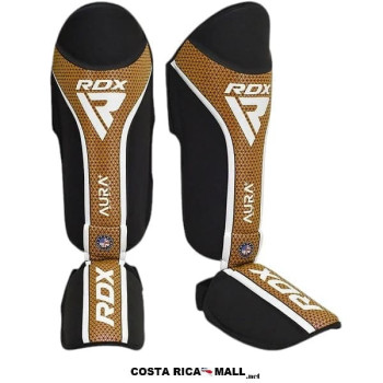 ESPINILLERAS MMA EMPEINE T17 AURA DORADO RDX