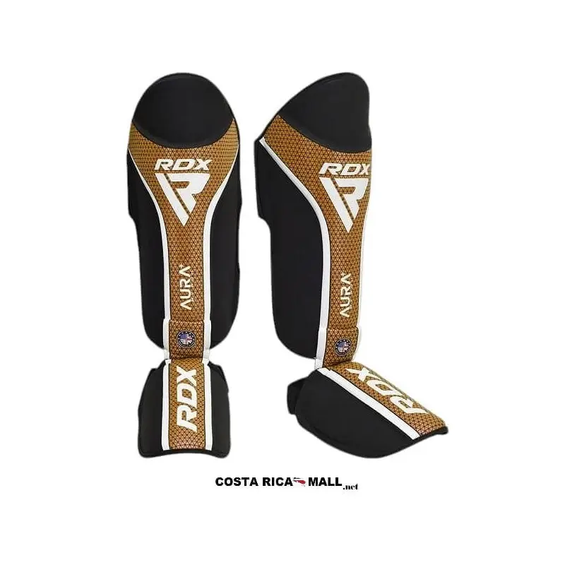 ESPINILLERAS MMA EMPEINE T17 AURA DORADO RDX