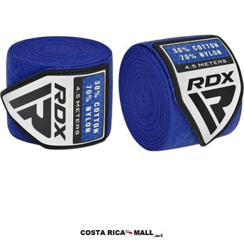 VENDAS PROFESIONALES PARA BOXEO 180" AZUL RDX