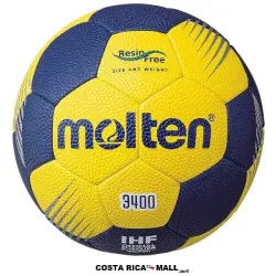 BALON PARA BALONMANO H0F3400-YN AZUL AMARILLO MOLTEN
