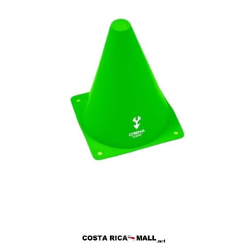 CONO PLASTICO 18cm PARA ENTRENAMIENTO CA-L3876-18 VERDE CREHA
