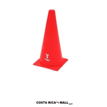 CONO PLASTICO 28cm PARA ENTRENAMIENTO CA-L3876-28 ROJO CREHA