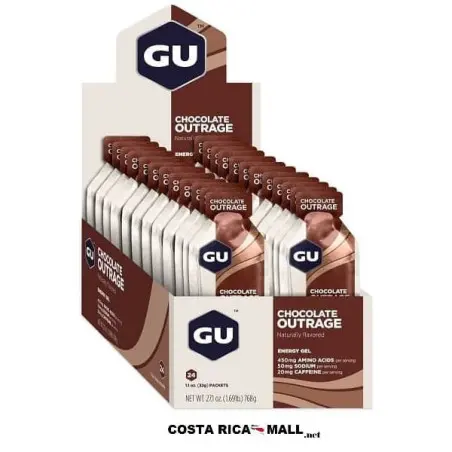 GEL ENERGETICO CHOCOLATE OUTRAGE GU
