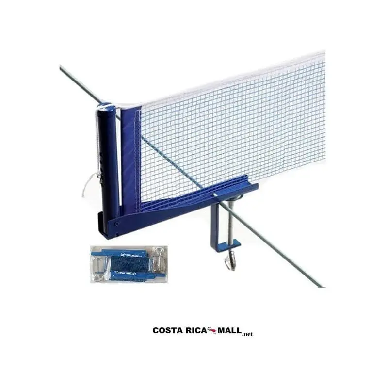 Set para Ping Pong Poste y Net RTT002 RUNIC. Set para ping pong RTT002 de Runic. Incluye poste tipo mariposa y net de nylon ajustable. Ofrece instalación rápida y segura. Ideal para renovar o mejorar tu mesa de tenis de mesa en Costa Rica.