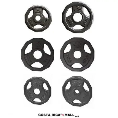 PLATOS PARA PESAS OLIMPICOS RUNIC COSTA RICA