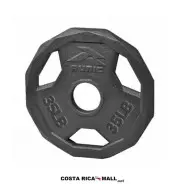 PLATO PARA PESAS OLIMPICO 35 LIBRAS RUNIC COSTA RICA