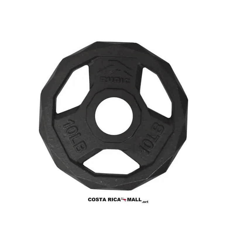 PLATO PARA PESAS OLIMPICO 10 LIBRAS RUNIC COSTA RICA