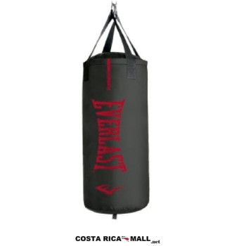 SACO DE BOXEO 40LBS P0000HB28 BK NEGRO CON ROJO EVERLAST