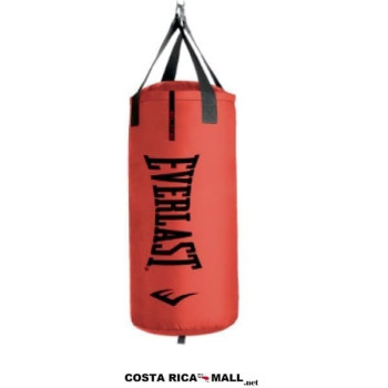 SACO DE BOXEO 40LBS P0000HB28 RD ROJO CON LOGO NEGRO EVERLAST