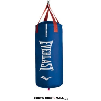 SACO DE BOXEO 60LBS P0000HB34 BL AZUL CON LOGO BLANCO EVERLAST