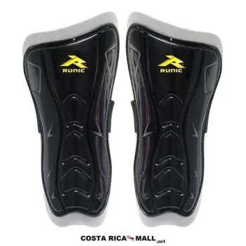 ESPINILLERAS BASICA PARA FUTBOL SG11Y200 NEGRO RUNIC COSTA RICA