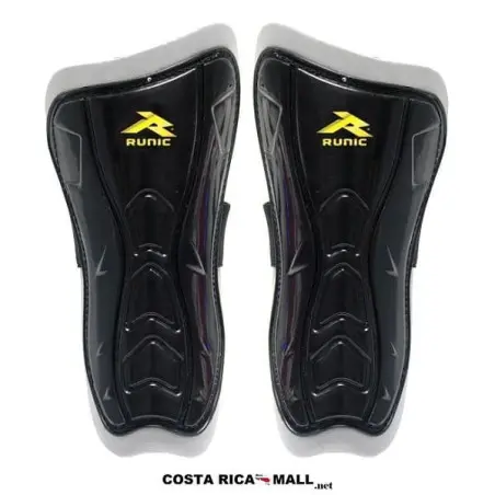 ESPINILLERAS BASICA PARA FUTBOL SG11Y200 NEGRO RUNIC COSTA RICA