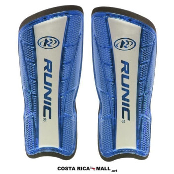 ESPINILLERAS PARA FUTBOL FULL CROMO SG11Y400-BL AZUL RUNIC