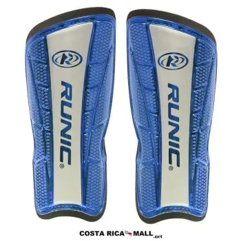 ESPINILLERAS PARA FUTBOL FULL CROMO SG11Y400-BL AZUL RUNIC