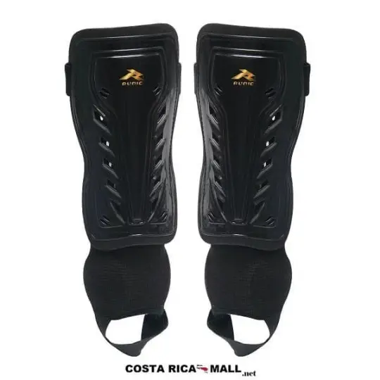 ESPINILLERAS PARA FUTBOL CON TOBILLERA SG11Y550 NEGRO RUNIC COSTA RICA