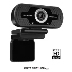 WEB CAM HD 1080P CON MICRÓFONO ARG-WC-9140BK ARGOM