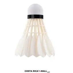 VOLANTE PARA BADMINTON PLUMA COMPETICION 12 PCS