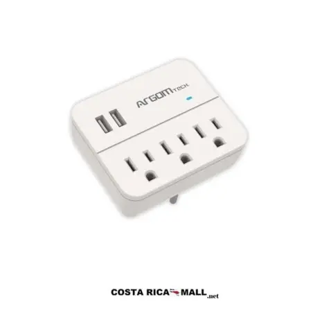 ADAPTADOR DE ENCHUFE Y ESTACION DE CARGA ARG-AC-0266WT ARGOM