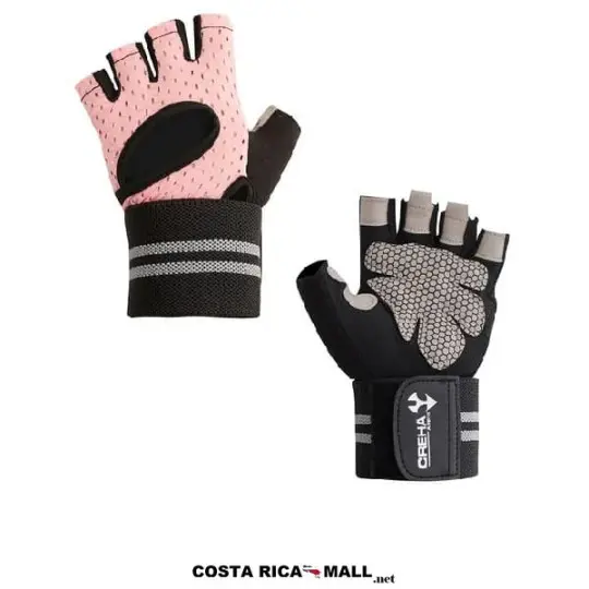 GUANTES PARA EJERCICIOS CON MUÑEQUERA CA-AG0105 CREHA GUANTES PARA EJERCICIOS CON MUÑEQUERA CA-AG0105 CREHA