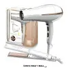 COMBO PLANCHA Y SECADOR PARA CABELLO 600-PACKCOCOAL GA.MA