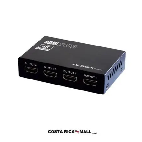 DIVISOR HDMI DE 4 CANALES ARG-AV-5114 ARGOM