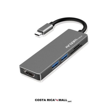 CONCENTRADOR TIPO C 5 EN 1 ARG-UB-0183 ARGOM