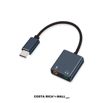 ADAPTADOR DE CLABLE DE SONIDO TIPO C ARG-CB-0066 ARGOM