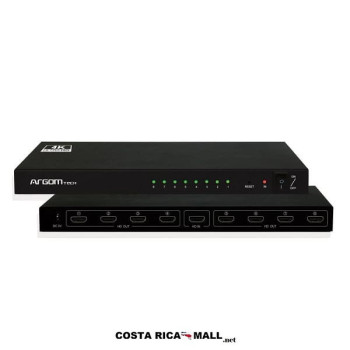 DIVISOR DE HDMI 8 CANALES ARG-AV-5118 ARGOM