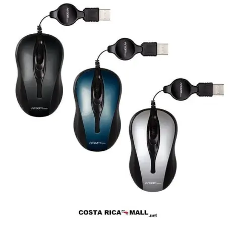 MOUSE ÓPTICO RETRÁCTIL ARG-MS-0008 ARGOM