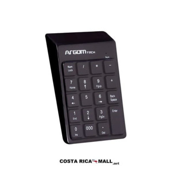 TECLADO NUMÉRICO USB RETRÁCTIL ARG-KB-1076 ARGOM