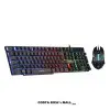 COMBO GAMING DE TECLADO Y MOUSE ARG-KB-2051BK ARGOM