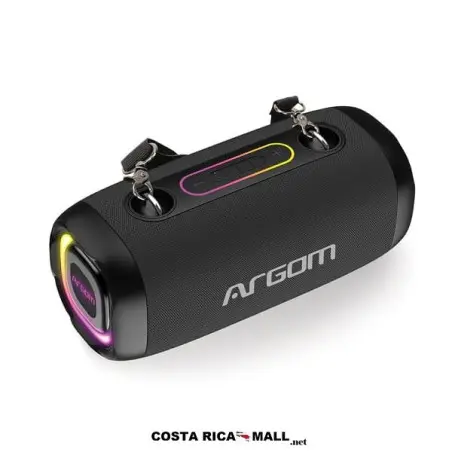 PARLANTE INALÁMBRICO LUZ LED RADYON X41PREMIUM ARG-SP-3141BK ARGOM