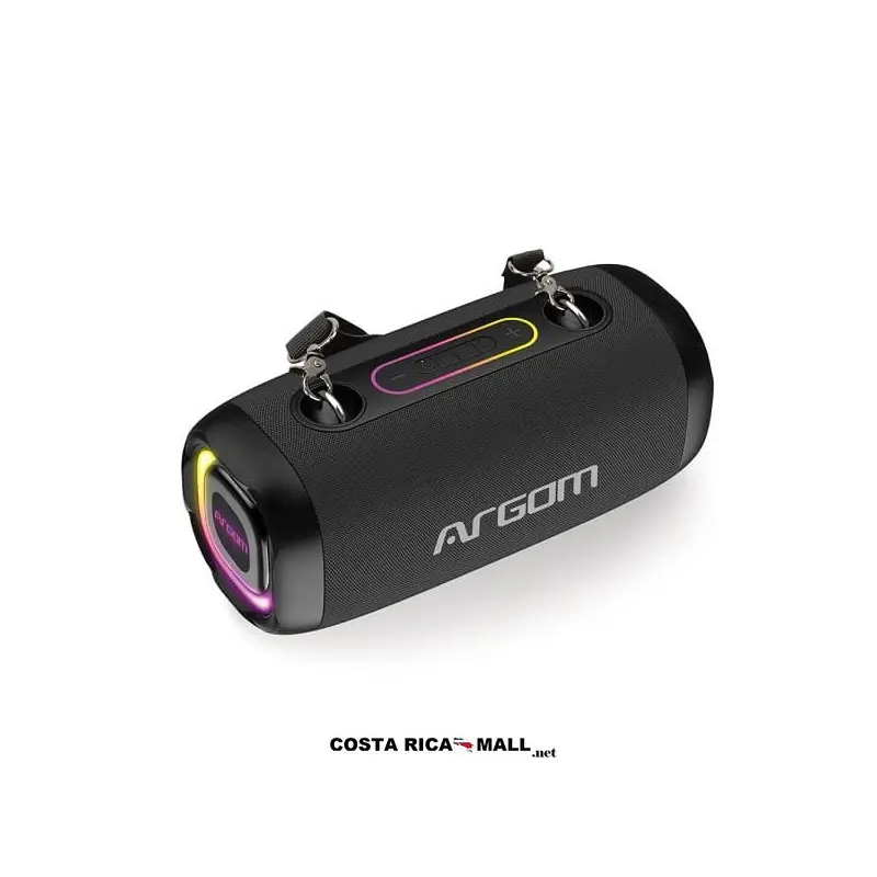 PARLANTE INALÁMBRICO LUZ LED RADYON X41PREMIUM ARG-SP-3141BK ARGOM