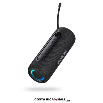 PARLANTE BT INALÁMBRICO PREMIUM RADYON X32 LUZ LED ARG-SP-3123BK ARGOM