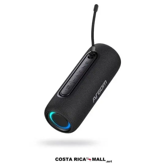 PARLANTE BT INALÁMBRICO PREMIUM RADYON X32 LUZ LED ARG-SP-3123BK ARGOM