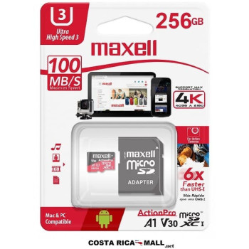 TARJETA DE MEMORIA 256GB 348444 MAXELL