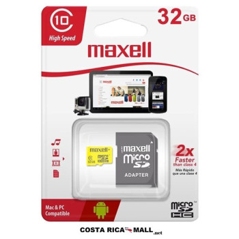 TARJETA DE MEMORIA 32GB 346306 MAXELL