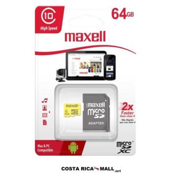 TARJETA DE MEMORIA 64GB 348471 MAXELL