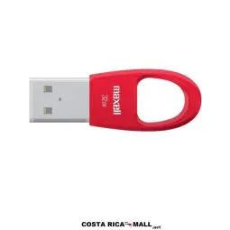 MEMORIA USB KEY 32GB 348396 ROJO MAXELL