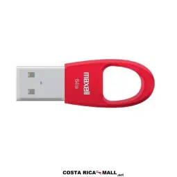 MEMORIA USB KEY 64GB 348400 ROJO MAXELL