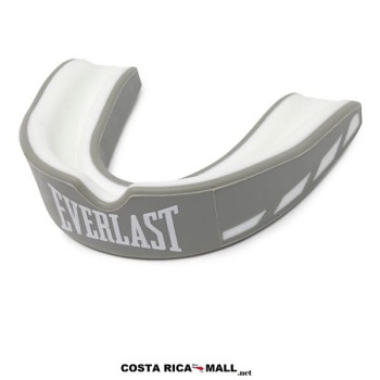 PROTECTOR BUCAL SENCILLO EVERSHIELD P00003597 GRIS BLANCO EVERLAST