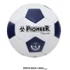 BALON DE FUTBOL THUNDER #4 331-5760 BLANCO AZUL PIONEER