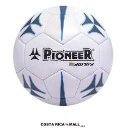 BALON DE FUTBOL AURORA #5 FPCAU-5 BLANCO AZUL PIONEER