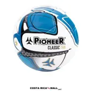 BALON DE FUTBOL CLASSIC #3 THB FPCC-3 PIONEER. Color celeste con blanco.