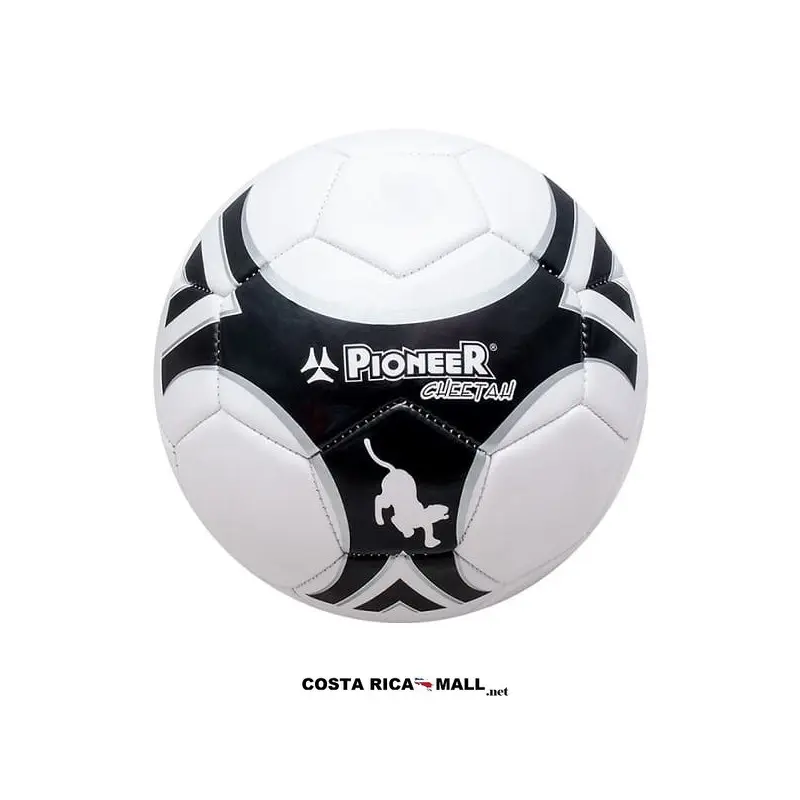 BALON DE FUTBOL #5 ZG-3705 CHEETAH BLANCO NEGRO PIONEER