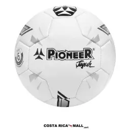 BALON DE FUTBOL #5 JAGUH ZG-3709 BLANCO GRIS PIONEER