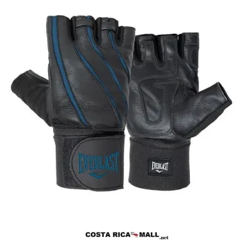 GUANTES PARA PESAS CASCADE NEGRO AZUL EVWG4K252 EVERLAST
