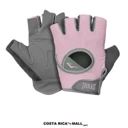 GUANTES PARA PESAS DAMA VENUS EVWG4W605 ROSADO GRIS EVERLAST