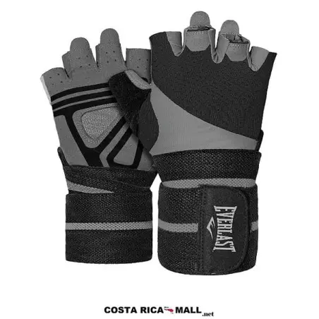 GUANTES PARA PESAS DAMA AMAZONA EVWG4W661 NEGRO GRIS EVERLAST