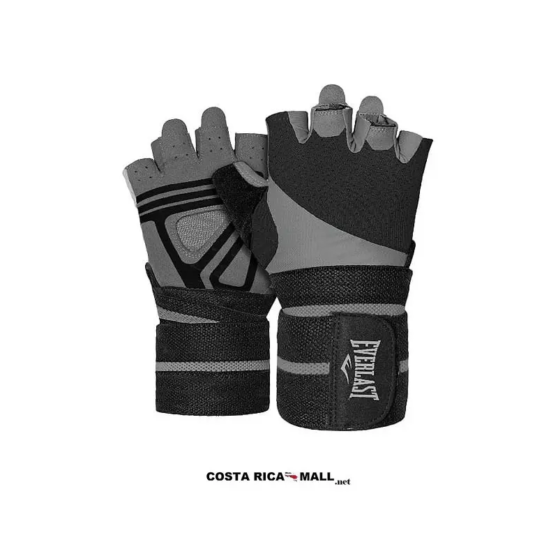 GUANTES PARA PESAS DAMA AMAZONA EVWG4W661 NEGRO GRIS EVERLAST